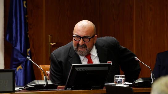 Koldo Garc&iacute;a en su comparecencia ante el Senado