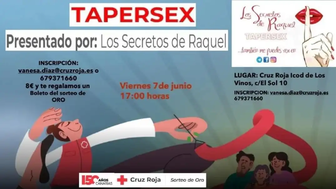 Una asociaci&oacute;n de vecinos protesta por la venta de productos er&oacute;ticos en la sede de Cruz Roja