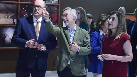 Mónaco y Cantabria "refuerzan lazos" con un convenio para impulsar el arte rupestre en la visita de Alberto II Mónaco y Cantabria "refuerzan lazos" con un convenio para impulsar el arte rupestre en la visita de Alberto II