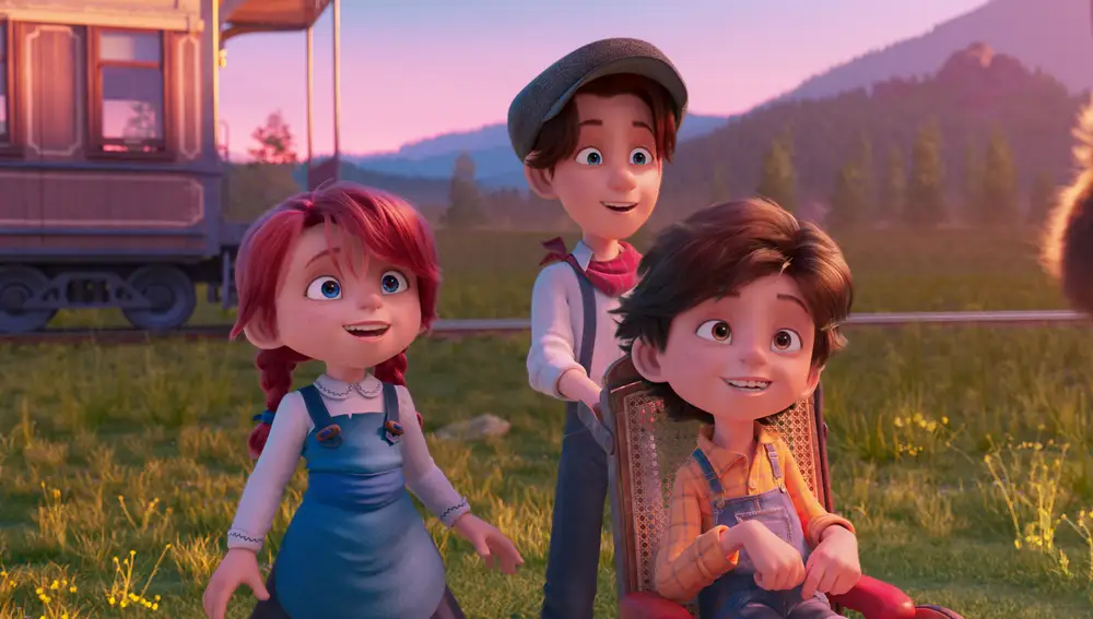 Los protagonistas de 'Buffalo Kids' Los protagonistas de 'Buffalo Kids'