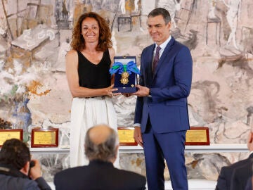 Pedro Sánchez y Laia Palau