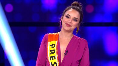 Chenoa, al borde de las lágrimas al mandar un emotivo beso a Àngel Llàcer: 
