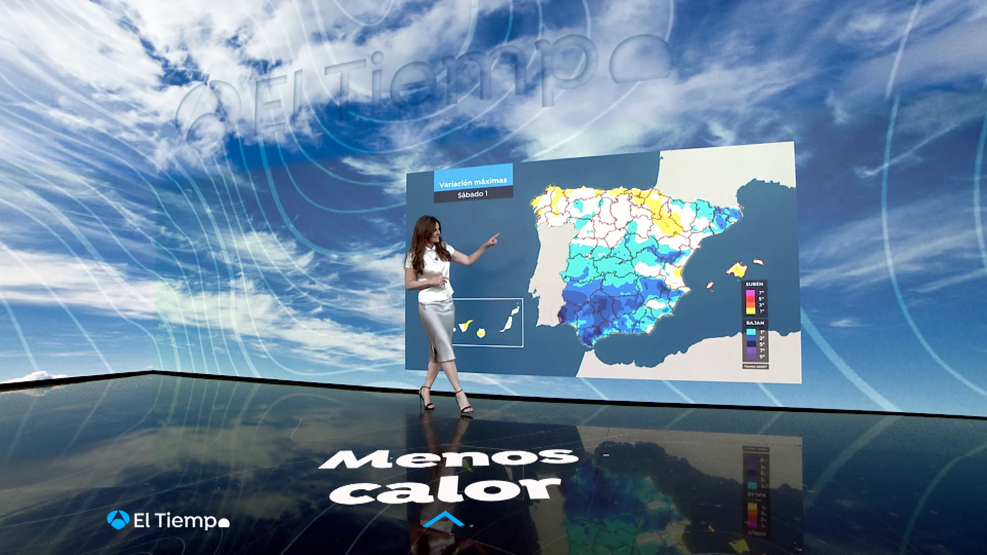 La previsión del tiempo de Mercedes Martín La previsión del tiempo de Mercedes Martín