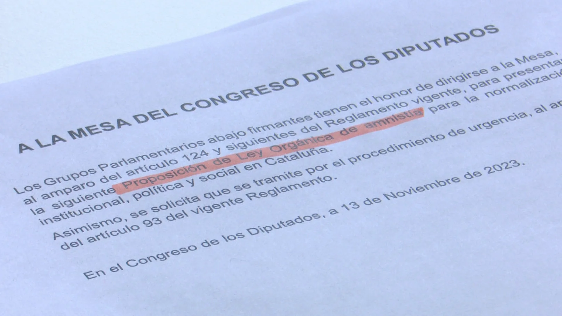 Ley de amnsitía Ley de amnsitía