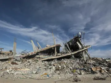 Imagen de la destrucción en la Franja de Gaza Imagen de la destrucción en la Franja de Gaza