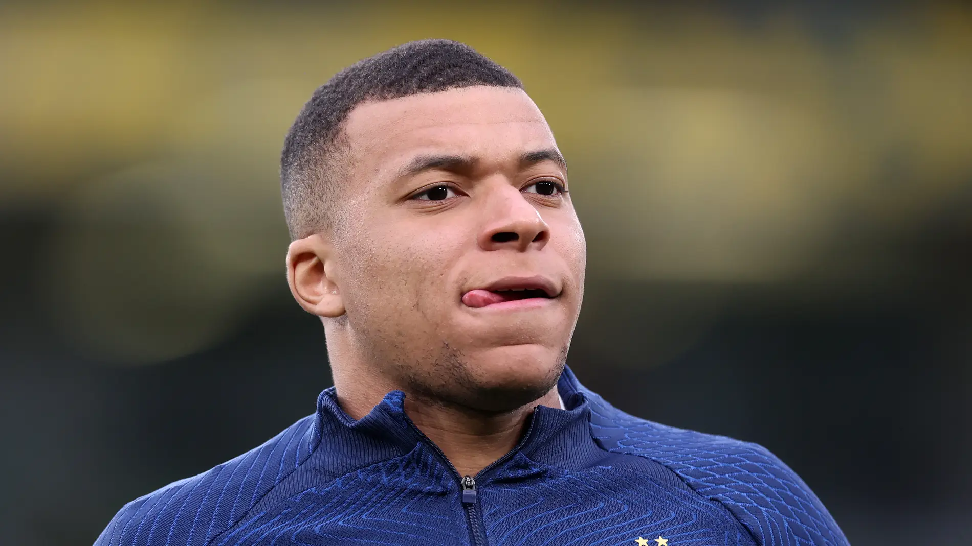 Kylian Mbappé en una concentración con la selección de Francia Kylian Mbappé en una concentración con la selección de Francia
