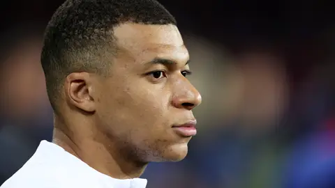 El futbolista francés Kylian Mbappé El futbolista francés Kylian Mbappé