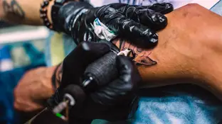 Tatuaje, imagen de archivo Tatuaje, imagen de archivo