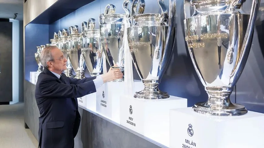 Florentino coloca la decimoquinta Copa de Europa blanca