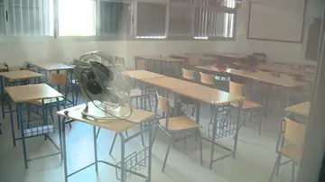 Calor en las aulas