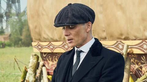 Cillian Murphy en la temporada 6 de Peaky Blinders como Tommy Shelby