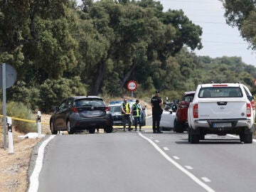 Carretera donde fue tiroteado Borja Villacís