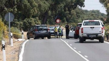 Carretera donde fue tiroteado Borja Villacís