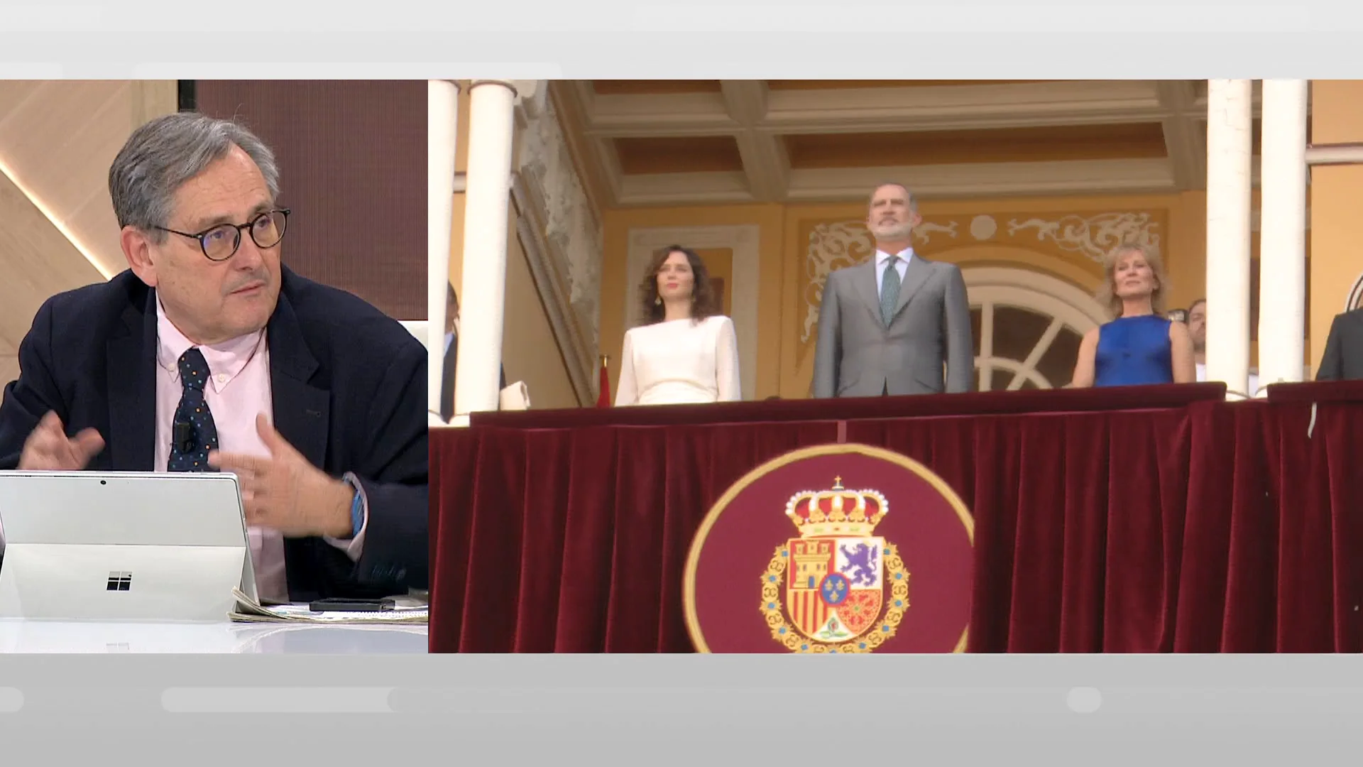 Marhuenda, Felipe VI y toreros Marhuenda, Felipe VI y toreros