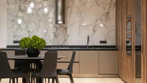 Cocina en el interior de una vivienda Cocina en el interior de una vivienda