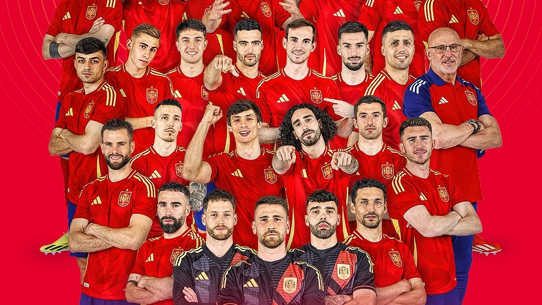 Los futbolistas convocados por Espa&ntilde;a para la Euro