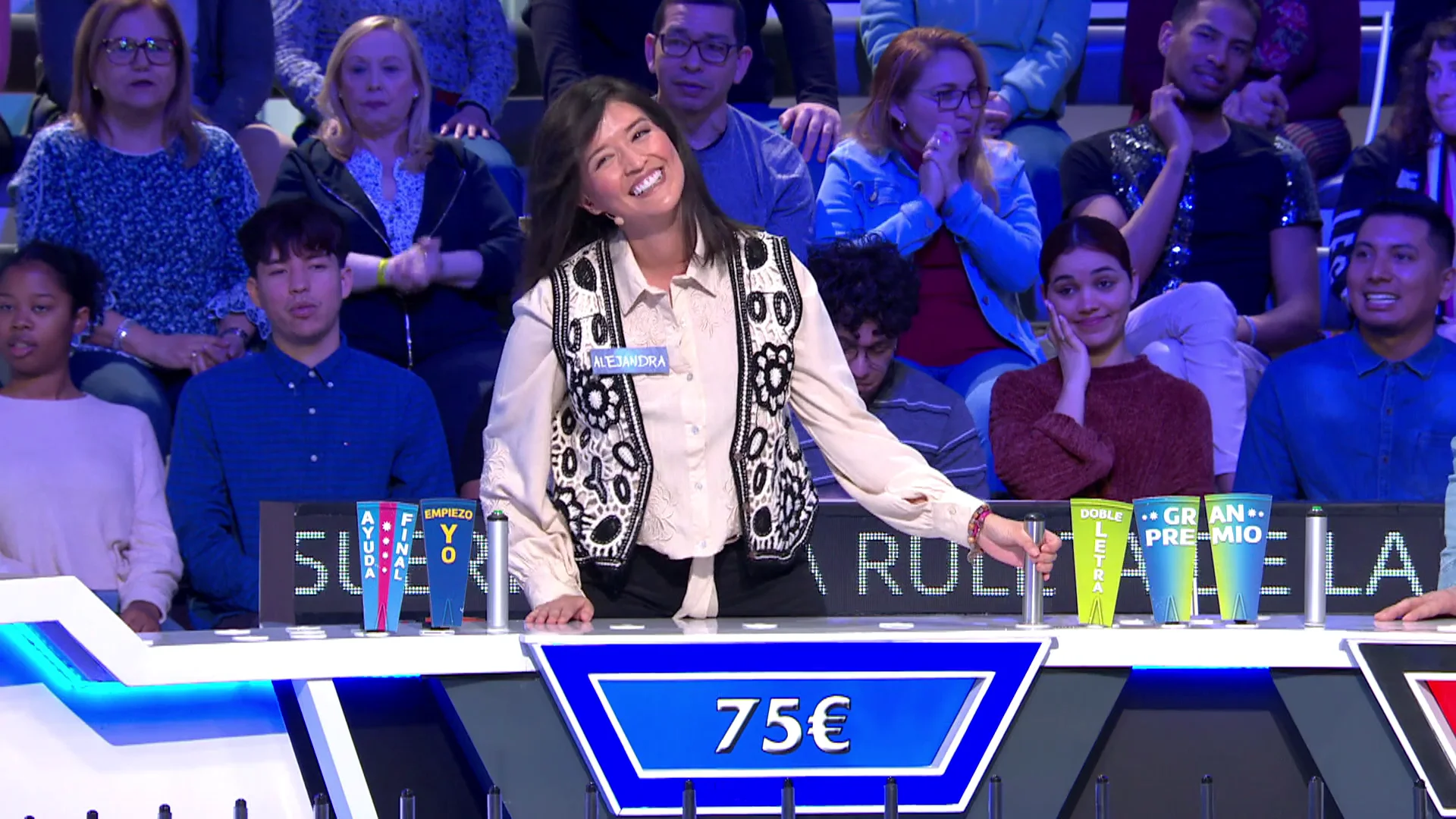 La suerte abandona a Alejandra en La ruleta