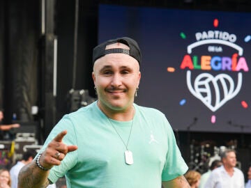 Kiko Rivera, en un partido ben&eacute;fico en Sevilla