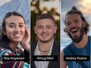Los cuatro rehenes israelís rescatados Los cuatro rehenes israelís rescatados