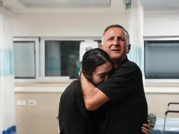 Noa Argamani, una de las rehenes israelíes rescatadas Noa Argamani, una de las rehenes israelíes rescatadas
