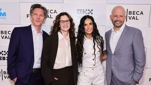 Andrew McCarthy, Ally Sheedy, Demi Moore y Jon Crye Andrew McCarthy, Ally Sheedy, Demi Moore y Jon Crye