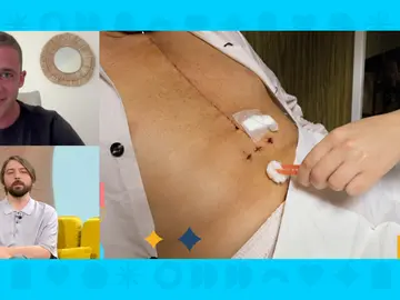 Operado del corazón por comerse las uñas. Operado del corazón por comerse las uñas.