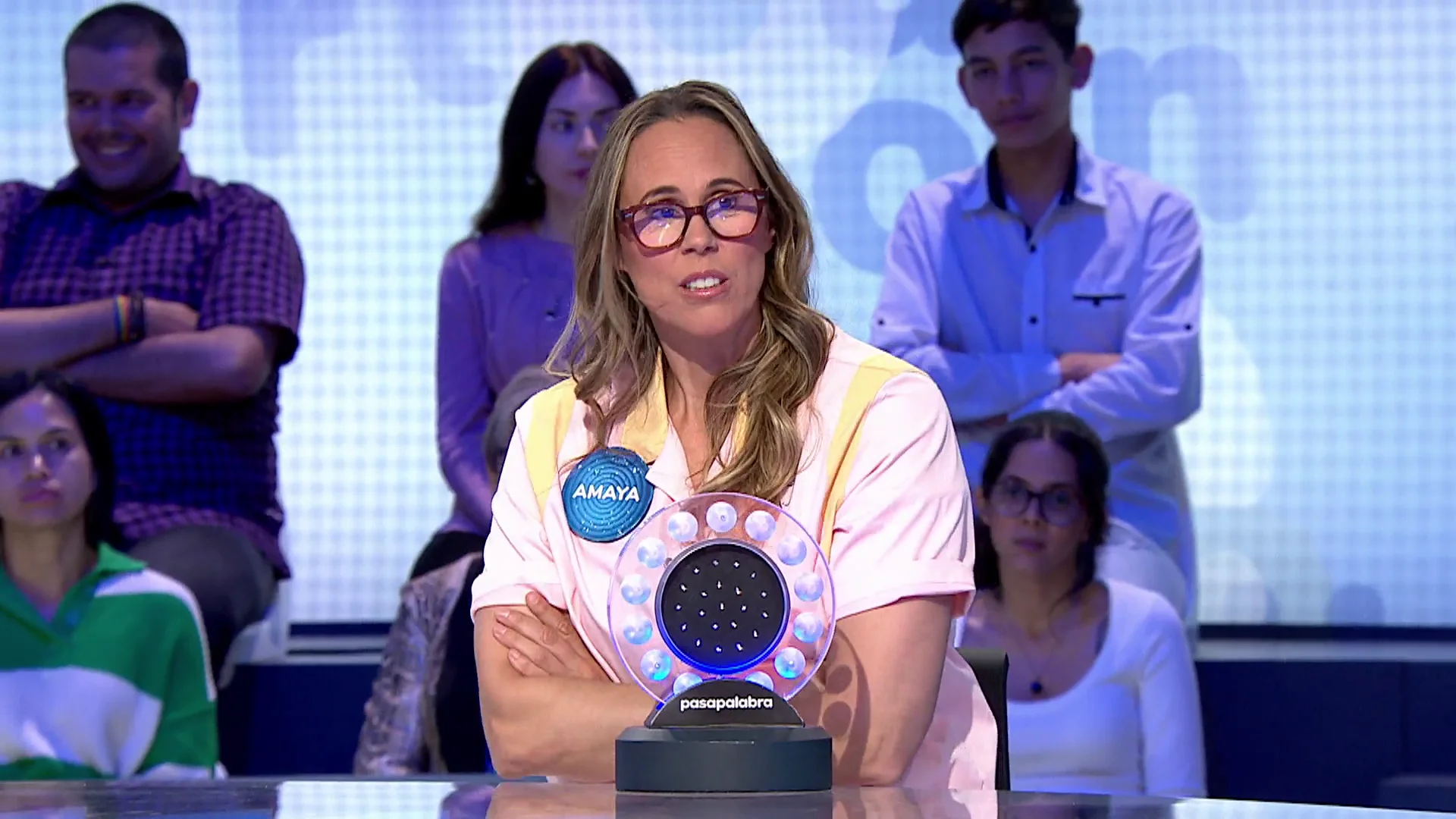 La desesperaci&oacute;n de Amaya Valdemoro en La Pista: &ldquo;No me lo puedo creer, soy Dori&rdquo;