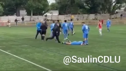 Salvaje y bochornosa pelea en el Vilalb&eacute;s B - San Cipri&aacute;n en Lugo (Galicia)