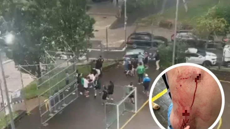 Apu&ntilde;alan al &aacute;rbitro de un partido de f&uacute;tbol no federado en San Sebasti&aacute;n