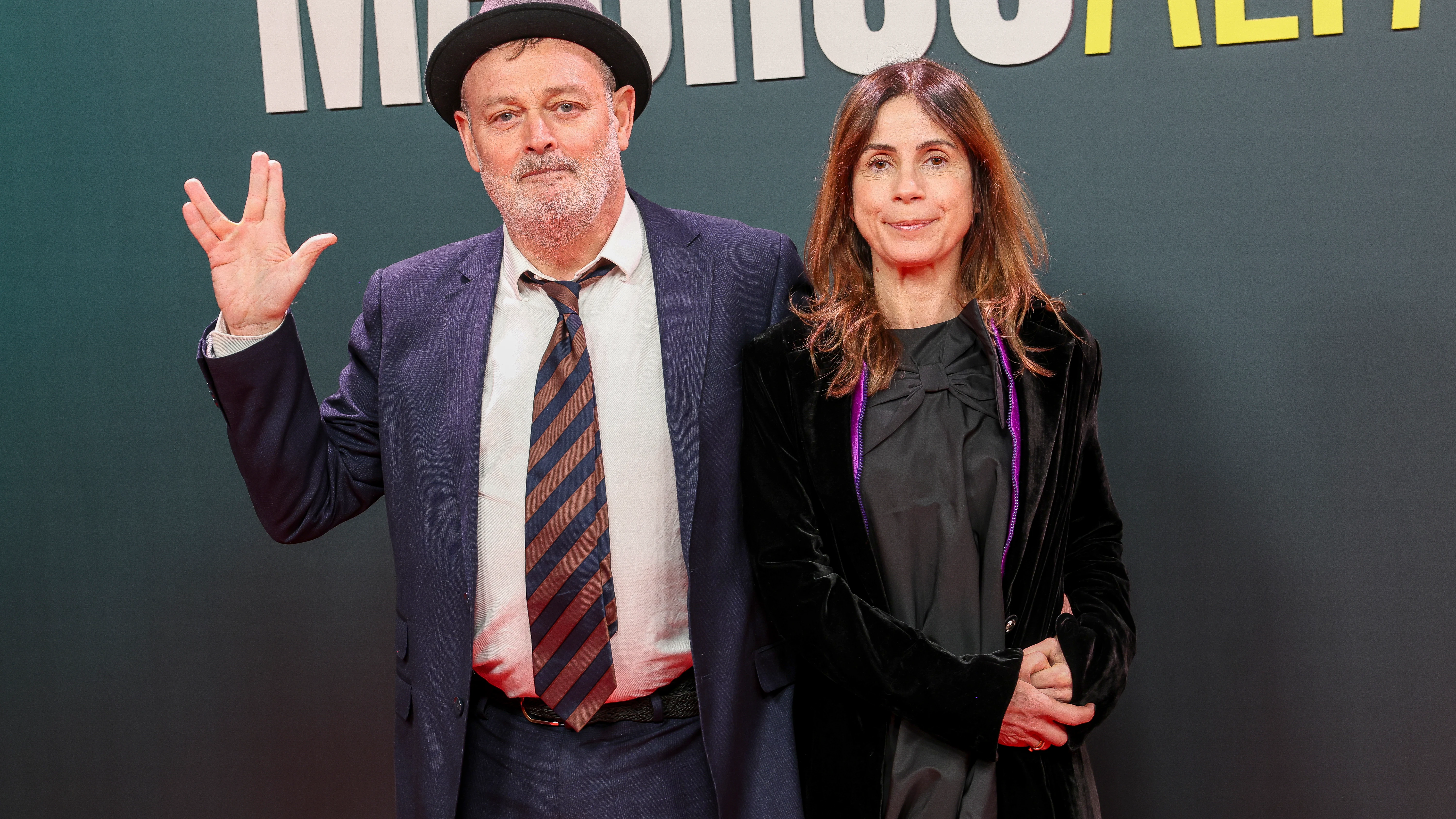 Pablo Carbonell y Mar&iacute;a Arellano en la presentaci&oacute;n de Machos Alfa