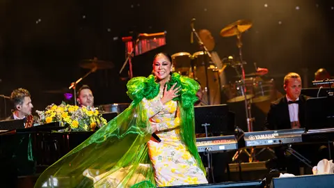 Isabel Pantoja, en su concierto de Almería Isabel Pantoja, en su concierto de Almería