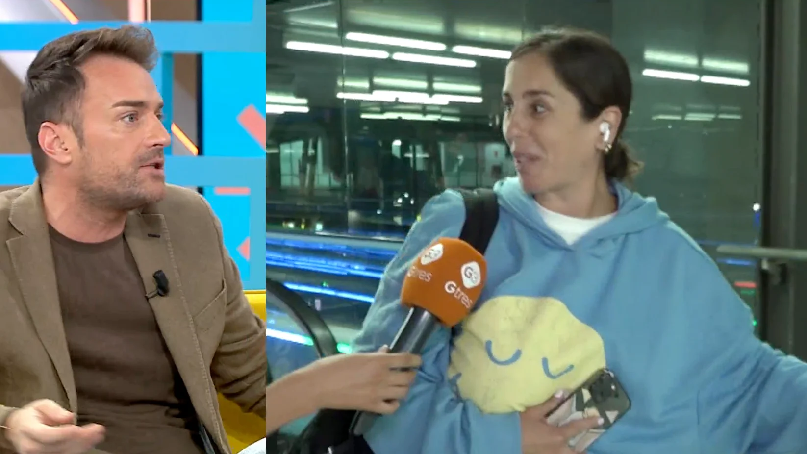 El enfado de Anabel Pantoja.