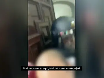 Desalojo de la universidad de Sevilla. Desalojo de la universidad de Sevilla.