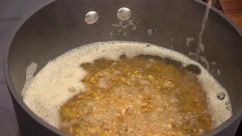 Escúrrela bien y resérvala Escúrrela bien y resérvala