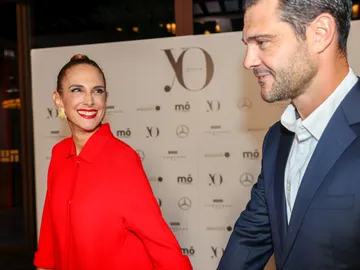 Nuria Fergó y Juan Pablo Lauro en un evento en 2022 Nuria Fergó y Juan Pablo Lauro en un evento en 2022
