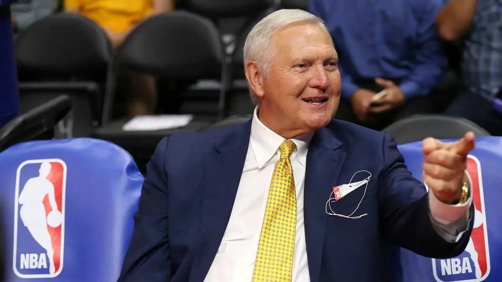 Jerry West, en una imagen de archivo Jerry West, en una imagen de archivo
