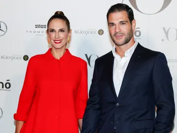 Nuria Fergó y Juan Pablo Lauro en un evento en 2022 Nuria Fergó y Juan Pablo Lauro en un evento en 2022