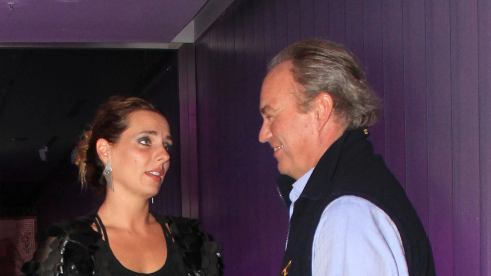 Alejandra Osborne y su padre, Bertín Osborne Alejandra Osborne y su padre, Bertín Osborne