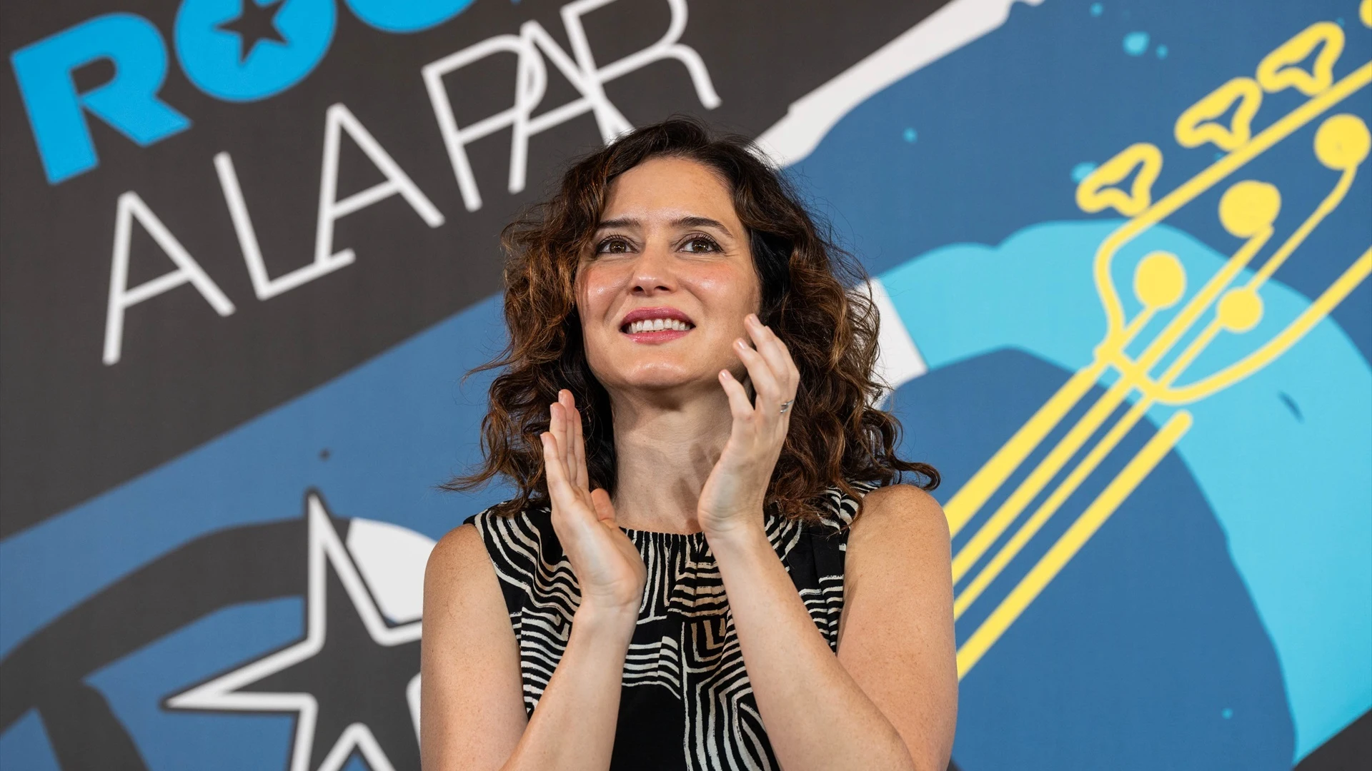 Isabel D&iacute;az Ayuso en la Fundaci&oacute;n A LA PAR