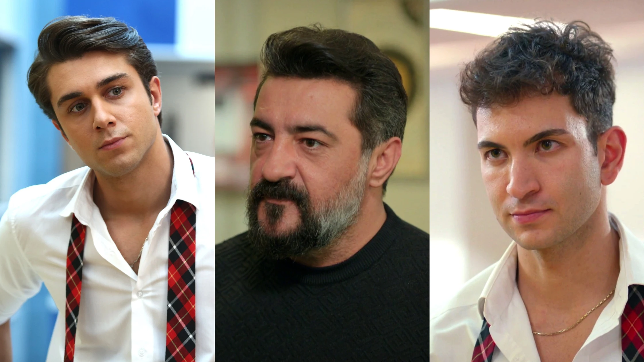 Doruk, Akif y Tolga de Hermanos