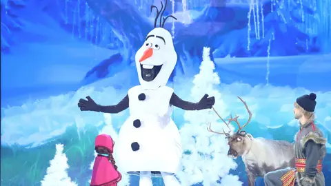 La inolvidable imitación de Miguel Lago como Olaf, de Frozen, que nos hace sentir ‘En verano’ 