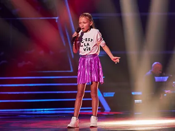 ¡Puro amor en el escenario! Carmen derrocha ternura con un tema de Lady Gaga ¡Puro amor en el escenario! Carmen derrocha ternura con un tema de Lady Gaga