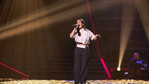 Inés busca no imitar a Alicia Keys en el escenario en los Asaltos de La Voz Kids Inés busca no imitar a Alicia Keys en el escenario en los Asaltos de La Voz Kids