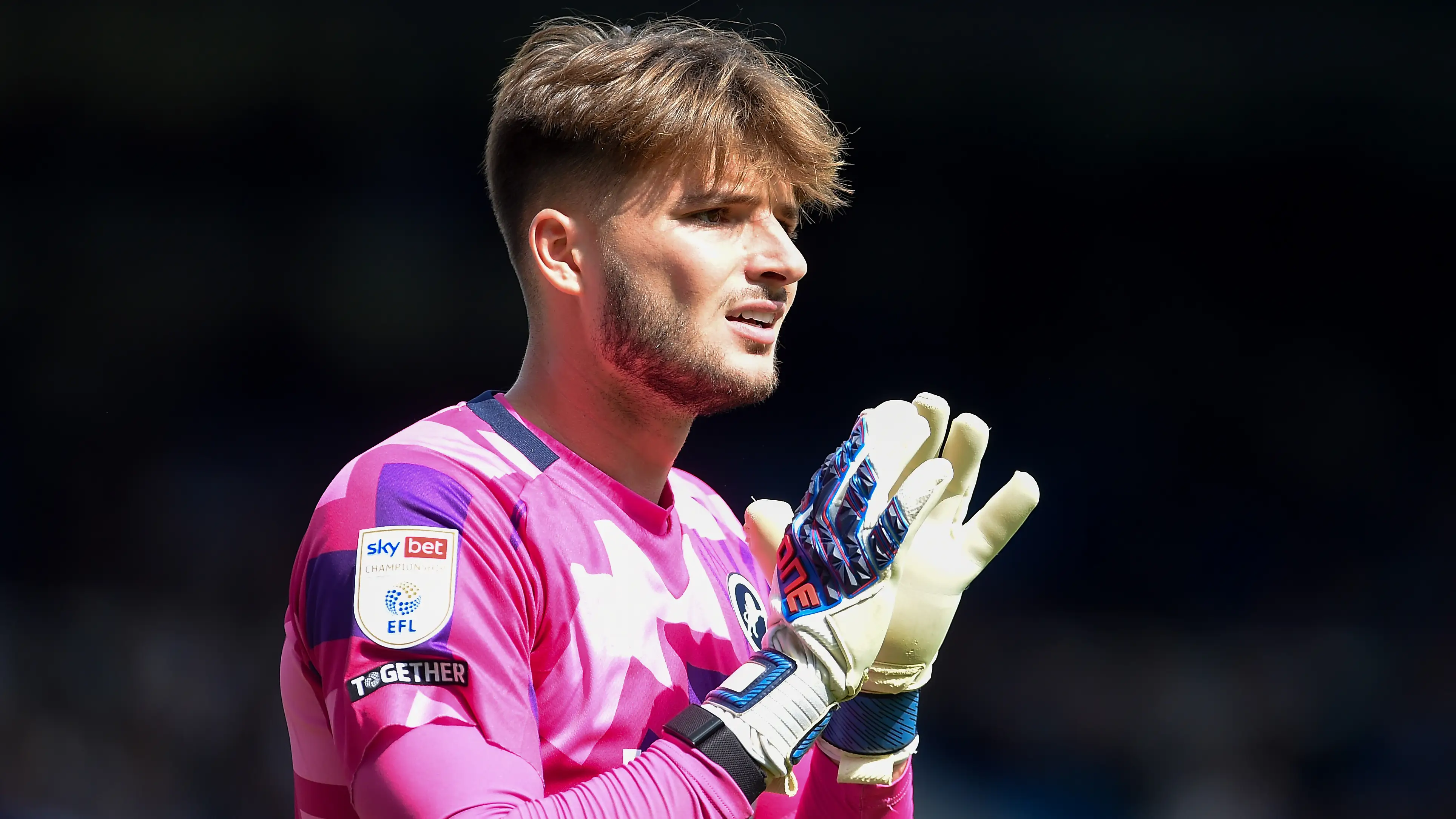 Matija Sarkic en un partido con el Millwall Matija Sarkic en un partido con el Millwall