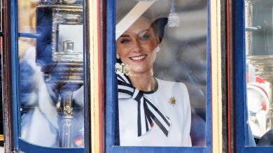 La primera imagen de Kate Middleton en público en pleno tratamiento contra el cáncer