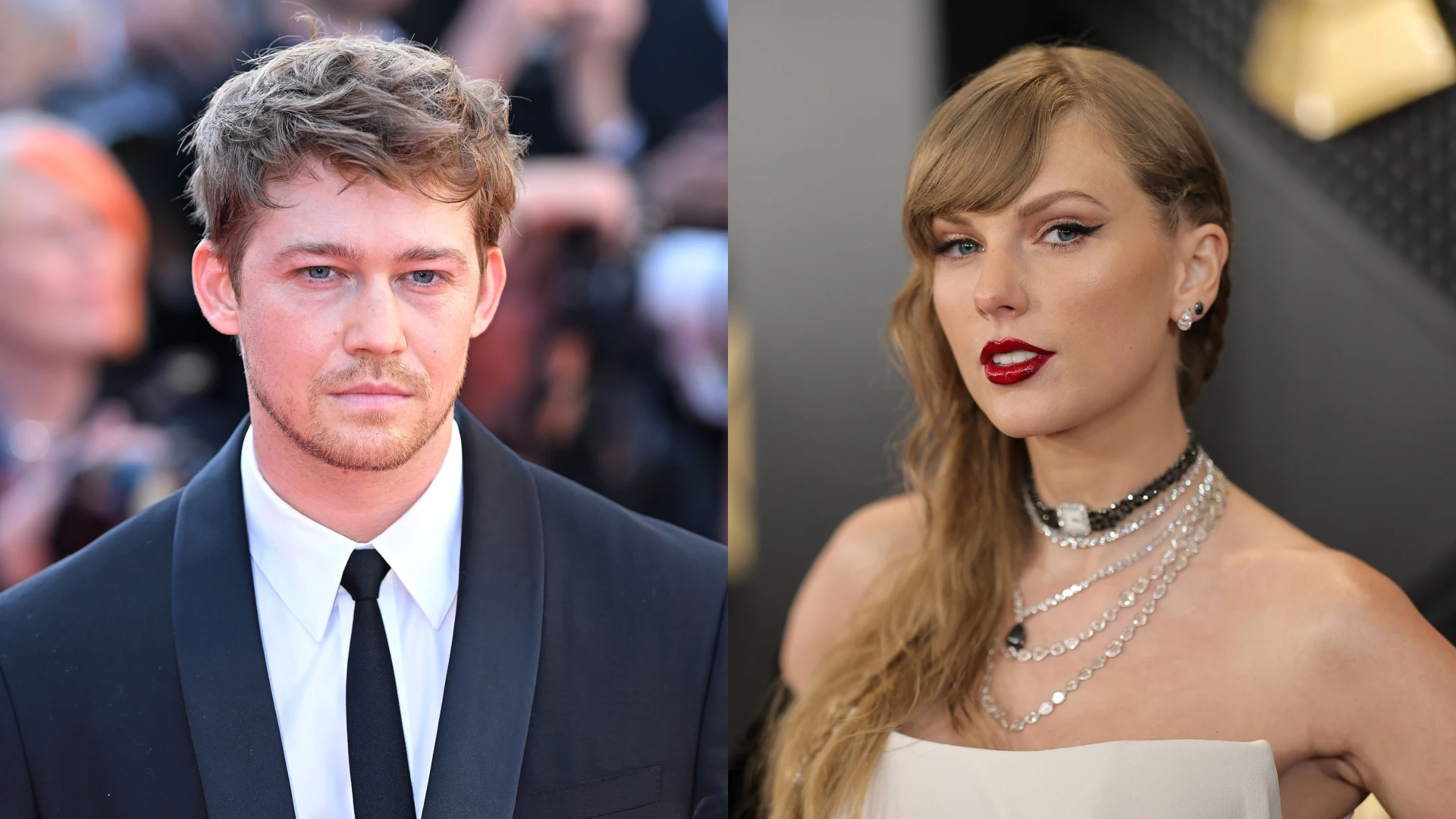 Montaje de Joe Alwyn y Taylor Swift Montaje de Joe Alwyn y Taylor Swift