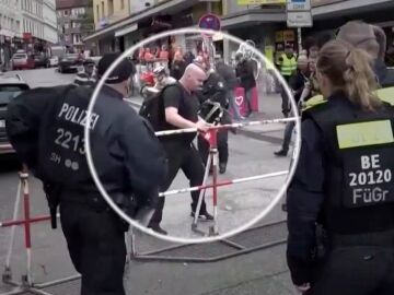 La policía abate a tiros a un hombre en Hamburgo
