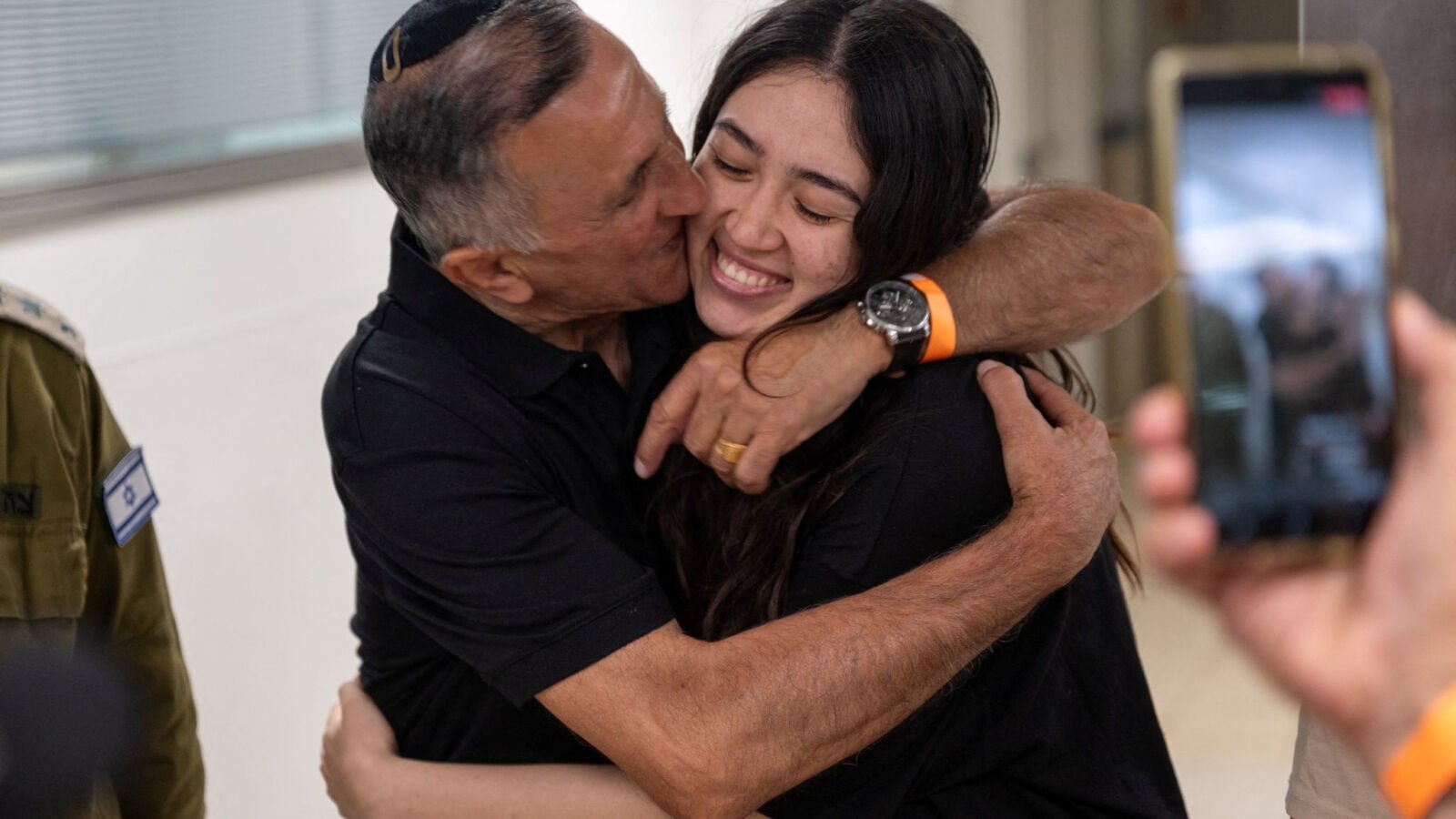 La Policía israelí difunde nuevas secuencias del rescate de Noa Argamani: 