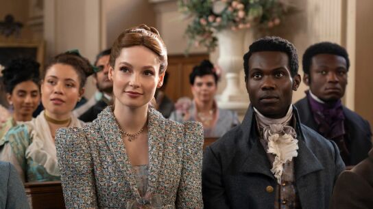 Francesca Bridgerton y John Stirling en Los Bridgerton