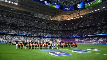 Imagen del Real Madrid - Bayern Múnich en el Bernabéu